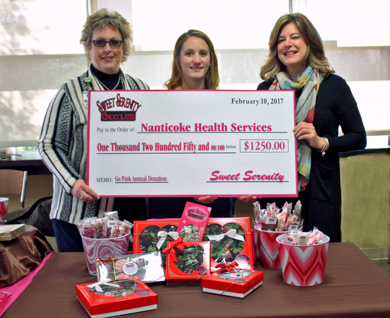 SWEET SERENITY CHOCOLATES RAISES FUNDS FOR BREAST CANCER AWARENESS